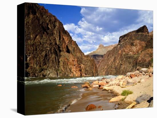 Looking Up River From Below Hance Rapid, Grand Canyon National Park, Arizona, USA-Bernard Friel-Premier Image Canvas