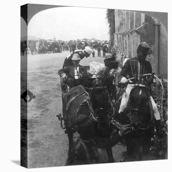 Lord and Lady Curzon at Christ Church, Simla, India, 1903-Underwood & Underwood-Premier Image Canvas