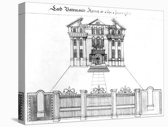 Lord Bateman's House in Soho Square, 1764-Haynes King-Premier Image Canvas