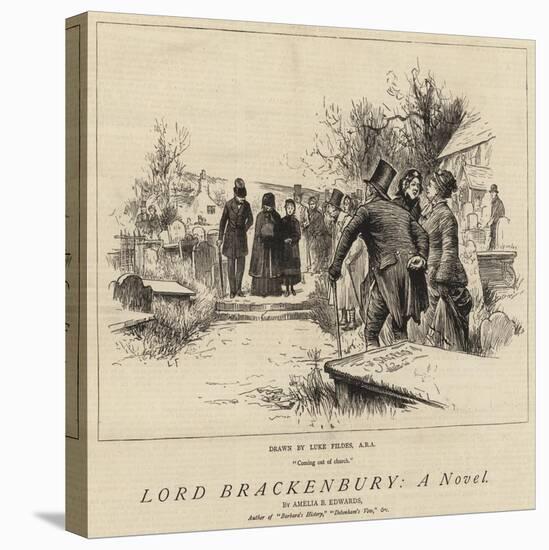 Lord Brackenbury, a Novel-Sir Samuel Luke Fildes-Premier Image Canvas