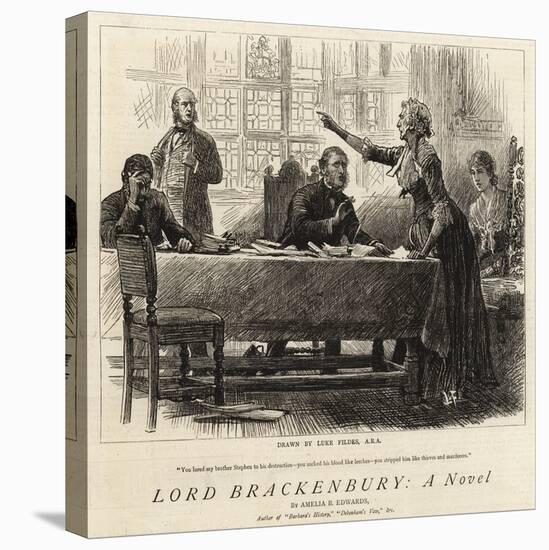 Lord Brackenbury, a Novel-Sir Samuel Luke Fildes-Premier Image Canvas