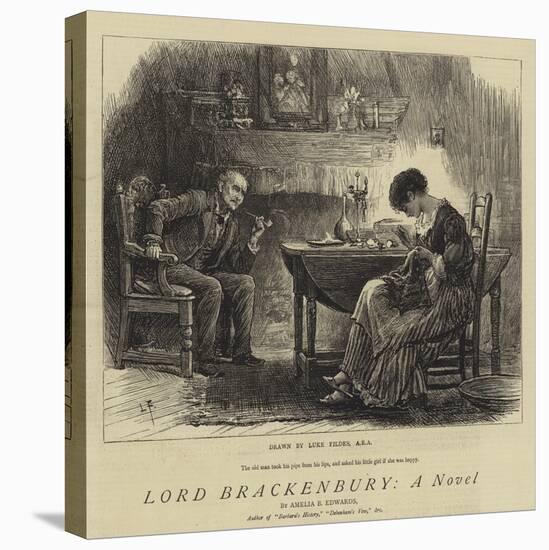 Lord Brackenbury, a Novel-Sir Samuel Luke Fildes-Premier Image Canvas