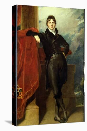 Lord Granville Leveson-Gower, Later 1st Earl Granville, c.1804-6-Thomas Lawrence-Premier Image Canvas