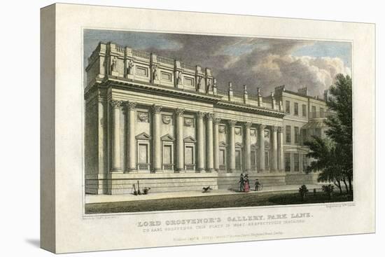 Lord Grosvenor's Gallery, Park Lane, London, 1828-William Deeble-Premier Image Canvas