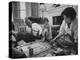 Lord Louis Mountbatten, with Daughter and Grandchildren Playing Monopoly-Ralph Crane-Premier Image Canvas