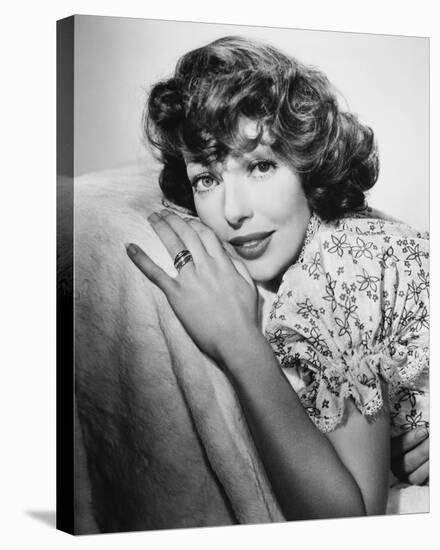 Loretta Young-null-Stretched Canvas