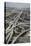 Los Angeles, Aerial of Judge Harry Pregerson Interchange and Highway-David Wall-Premier Image Canvas