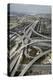 Los Angeles, Aerial of Judge Harry Pregerson Interchange and Highway-David Wall-Premier Image Canvas