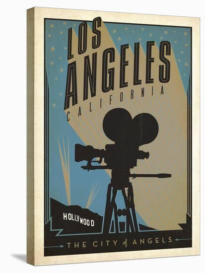 Los Angeles, California: The City of Angels-Anderson Design Group-Stretched Canvas