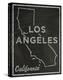 Los Angeles, California-John Golden-Stretched Canvas