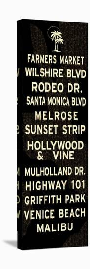 Los Angeles Sign-null-Stretched Canvas