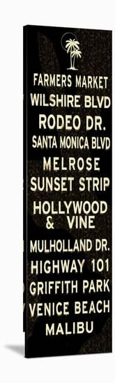 Los Angeles Sign-null-Stretched Canvas