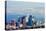 Los Angeles with Snowy Mountains in the Background-Andy777-Premier Image Canvas