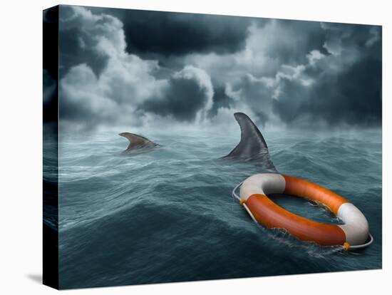 Lost At Sea-paul fleet-Premier Image Canvas