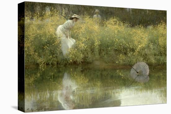 Lost Parasol-Arthur Hacker-Premier Image Canvas