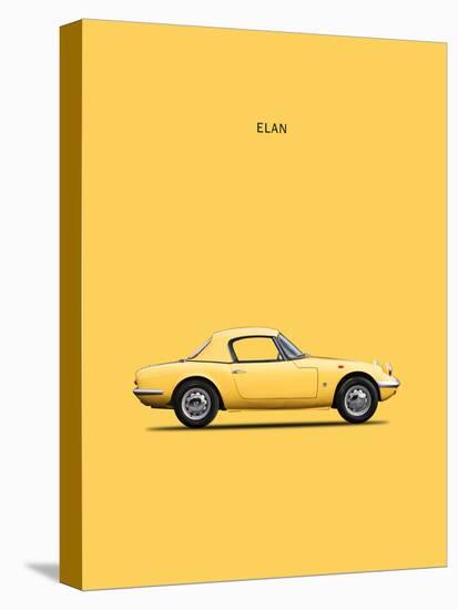 Lotus Elan 1965-Mark Rogan-Stretched Canvas