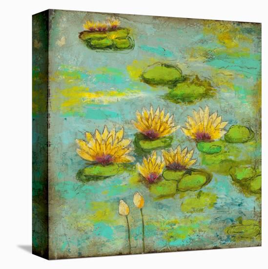 Lotus Lake I-Anne Hempel-Stretched Canvas