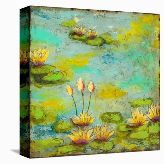 Lotus Lake II-Anne Hempel-Stretched Canvas