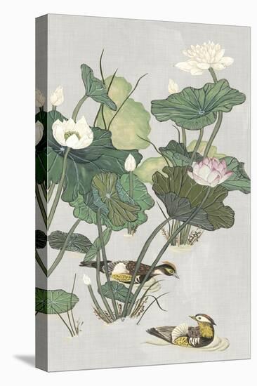 Lotus Pond I-Melissa Wang-Stretched Canvas