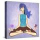 Lotus-Jami Goddess-Stretched Canvas
