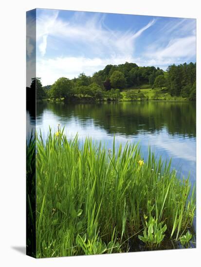 Loughrigg Tarn, Lake District National Park, Cumbria, England, United Kingdom, Europe-Jeremy Lightfoot-Premier Image Canvas