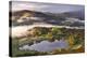 Loughrigg Tarn Surrounded by Misty Autumnal Countryside, Lake District, Cumbria-Adam Burton-Premier Image Canvas