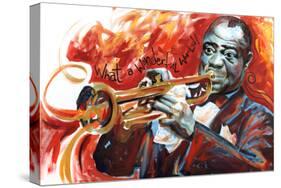 Louis Armstrong: What a Wonderful World-Shen-Stretched Canvas