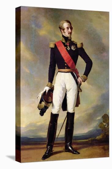 Louis-Charles-Philippe of Orleans (1814-96) Duke of Nemours, 1843-Franz Xaver Winterhalter-Premier Image Canvas