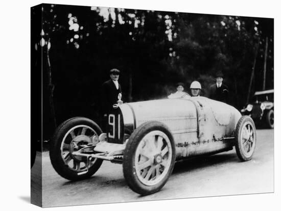 Louis Chiron in a Bugatti, 1927-null-Premier Image Canvas