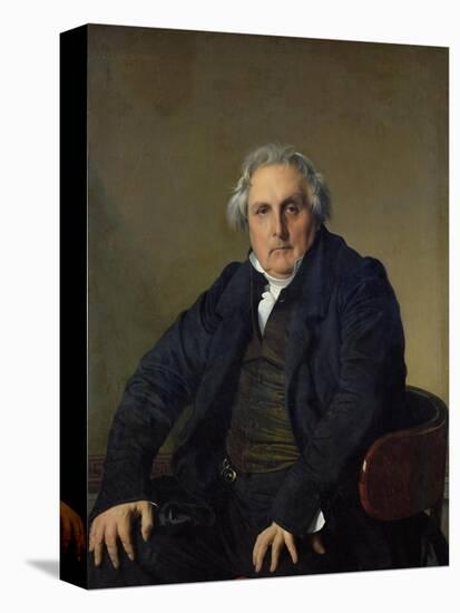 Louis-Francois Bertin (1766-1841) 1832-Jean-Auguste-Dominique Ingres-Premier Image Canvas