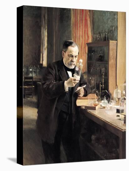 Louis Pasteur (1822-95) in His Laboratory, 1885-Albert Edelfelt-Premier Image Canvas