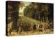 Louis XIII with a Hunting Party in the Forest at Marly-Sebastian Vrancx-Premier Image Canvas