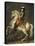 Louis XIV à cheval, roi de France et de Navarre (1638-1715)-René Antoine Houasse-Premier Image Canvas