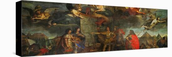 Louis XIV Gices Orders to Attack Four Strongholds in Holland, 1672-Charles Le Brun-Premier Image Canvas