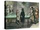 Louis XIV Playing Billiards with His Brother-null-Premier Image Canvas