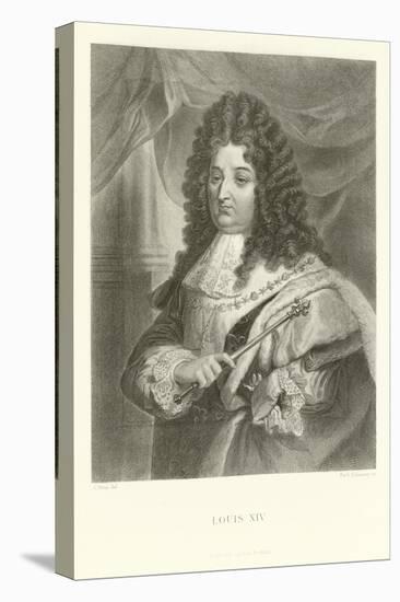 Louis XIV-Alphonse Marie de Neuville-Premier Image Canvas