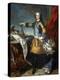 Louis XV, King of France and Navarre-Jean-Baptiste van Loo-Premier Image Canvas