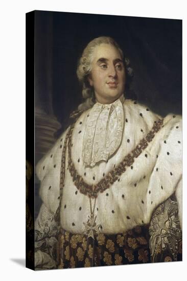 Louis XVI en costume de sacre-Joseph Siffred Duplessis-Premier Image Canvas
