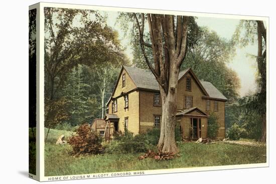 Louisa May Alcott Home, Concord-null-Stretched Canvas