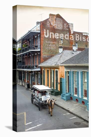 Louisiana, New Orleans, French Quarter, Dumaine Street, Historic Uneeda Biscuit Sign-John Coletti-Premier Image Canvas
