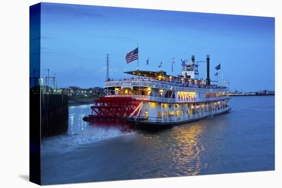 Louisiana, New Orleans, Natchez Steamboat, Mississippi River-John Coletti-Premier Image Canvas