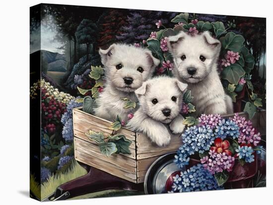 Lovable Westies-Jenny Newland-Premier Image Canvas