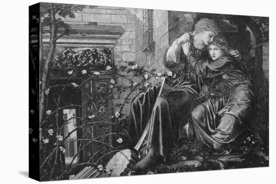 Love Among the Ruins, 1894, Engraved by M Dormoy-Edward Burne-Jones-Premier Image Canvas