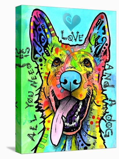 Love and a Dog-Dean Russo-Premier Image Canvas