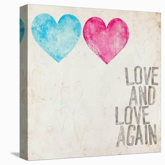 Love and Love Again-Mimi Marie-Stretched Canvas