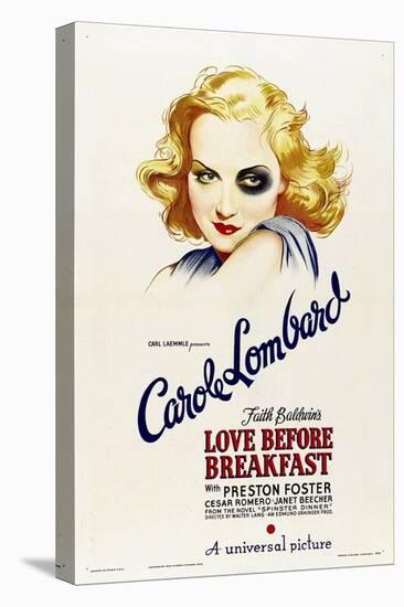 LOVE BEFORE BREAKFAST, Carole Lombard, 1936-null-Stretched Canvas