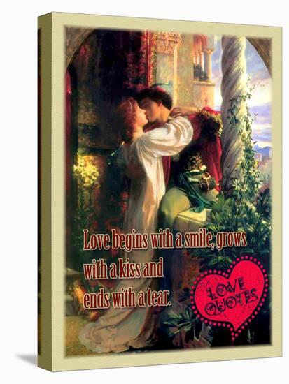 Love Begins with a Smile-Cathy Cute-Premier Image Canvas