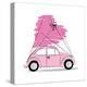 Love Car-Martina Pavlova-Stretched Canvas