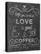 Love Coffee-Erin Clark-Premier Image Canvas