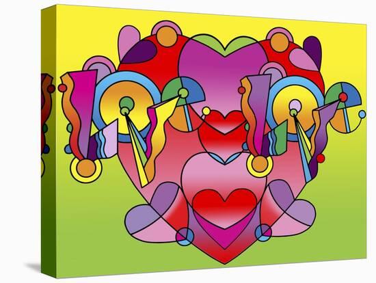 Love Color Heart-Howie Green-Premier Image Canvas
